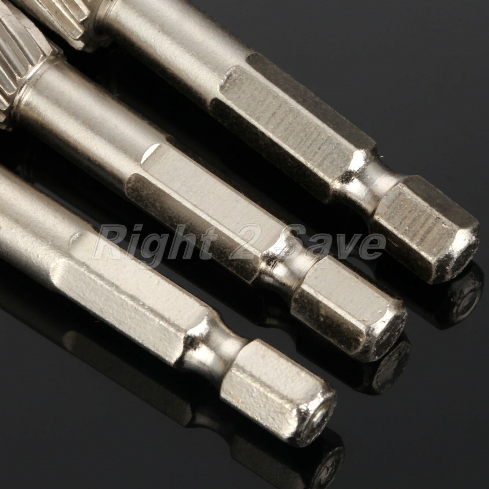 5 X 13MM Head Carbide Rotary Tools Point Burr Die Grinder 6.35mm Shank Kit New