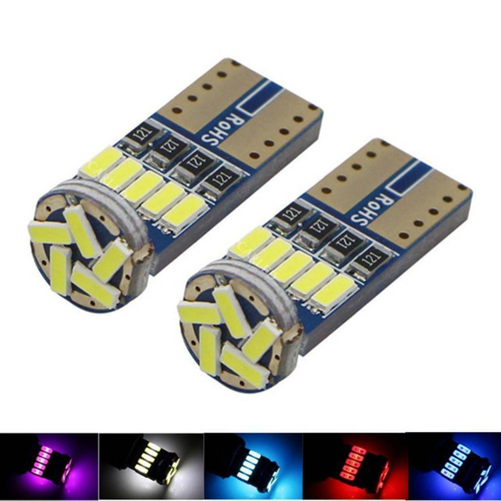 10* T10 LED Canbus Error Free Bulb 15SMD 194 W5W Car Wedge Lamp Dome-Map Light b
