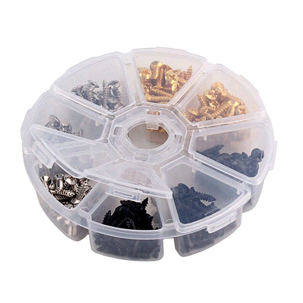 Set of 300 Guitar Bass Pickguard Screws for ST Electric Guitar DIY Parts