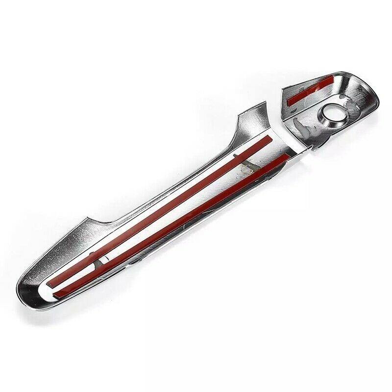 8Pcs Chrome Door Handle Cover Trim for MITSUBISHI TRITon L200 ML MN MQ 2005-O3D2