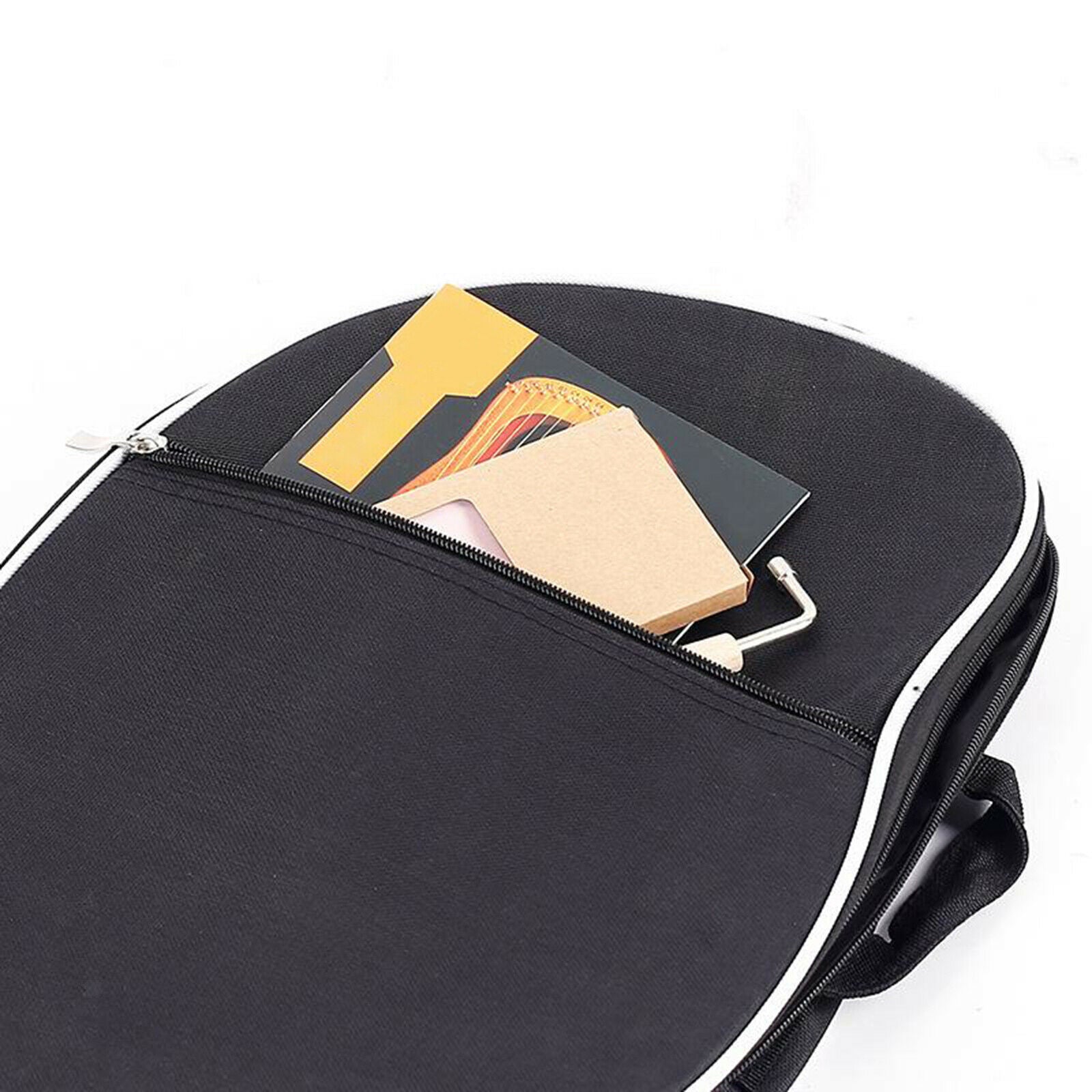 Lyre Harp Storage Carry Bag Handbags Kalimba Thumb Piano Carry Bag Case Fit for
