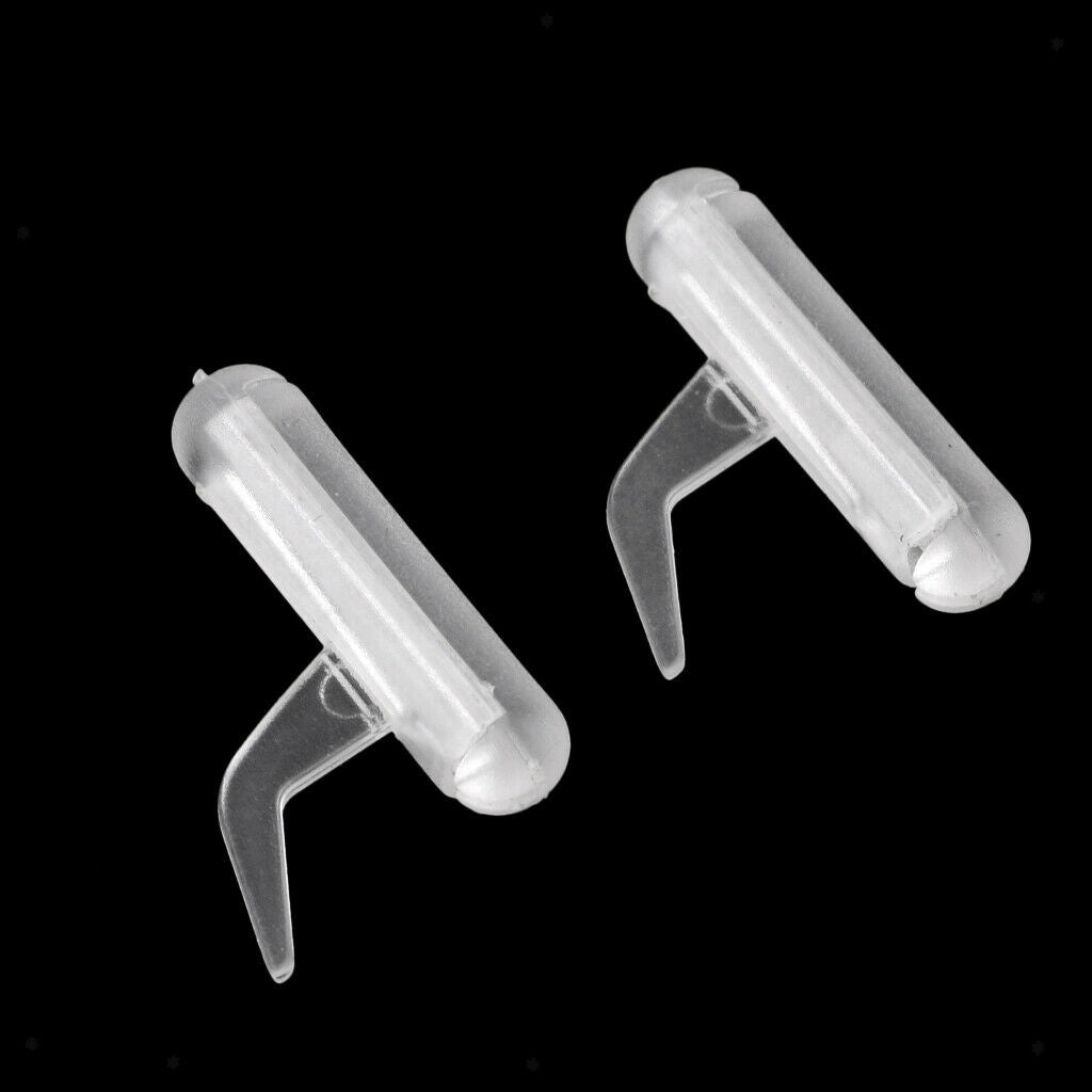 10pcs Tube Quick Change Rig Clips Connector Carp Fishing Tackle Accessories