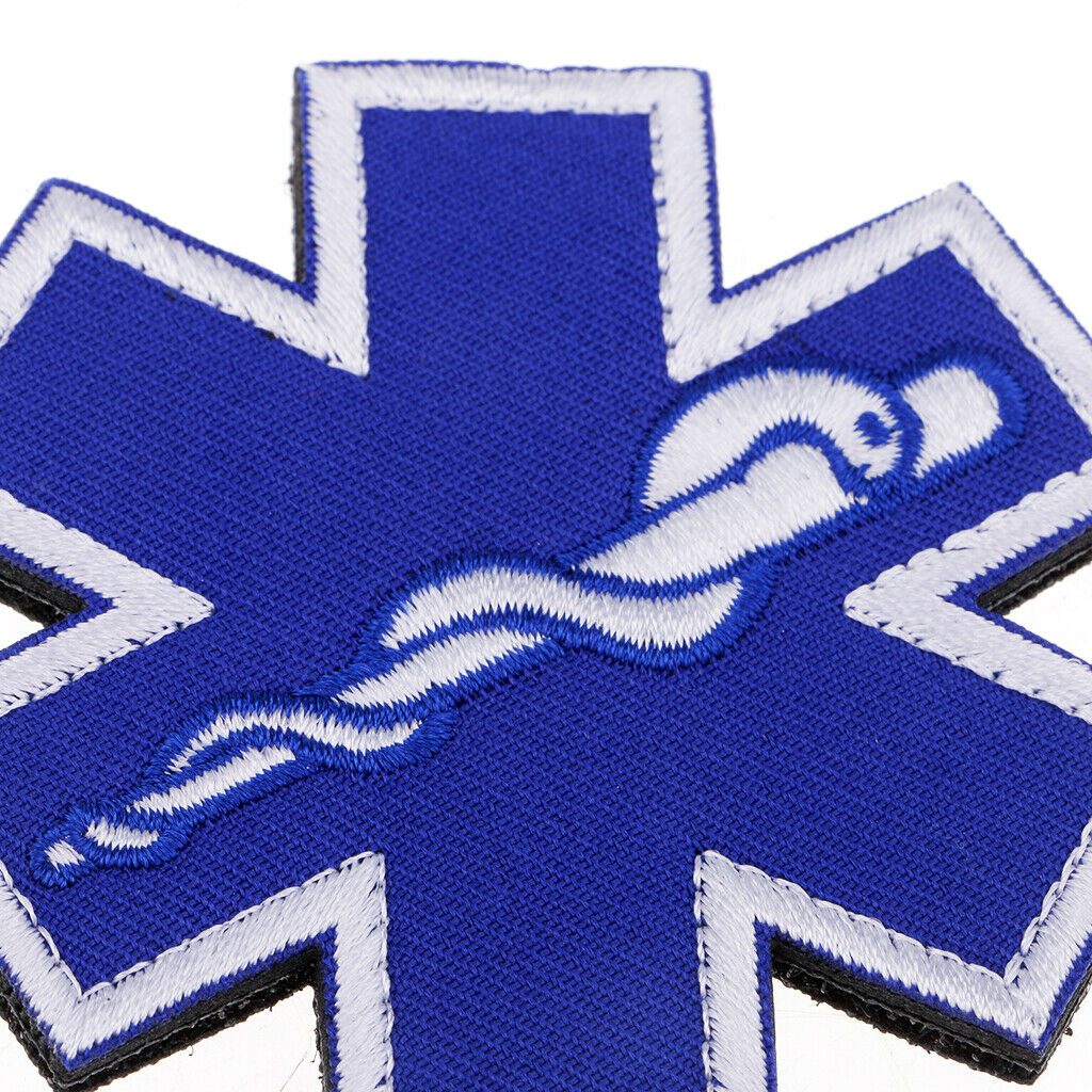 Star of Life  Ambulance Service Badge Patch Patch DIY