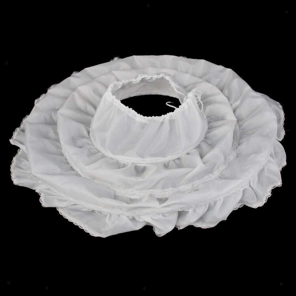 Flower Girl Children A-Line Crinoline Petticoat Slips Underskirt Age 2-14