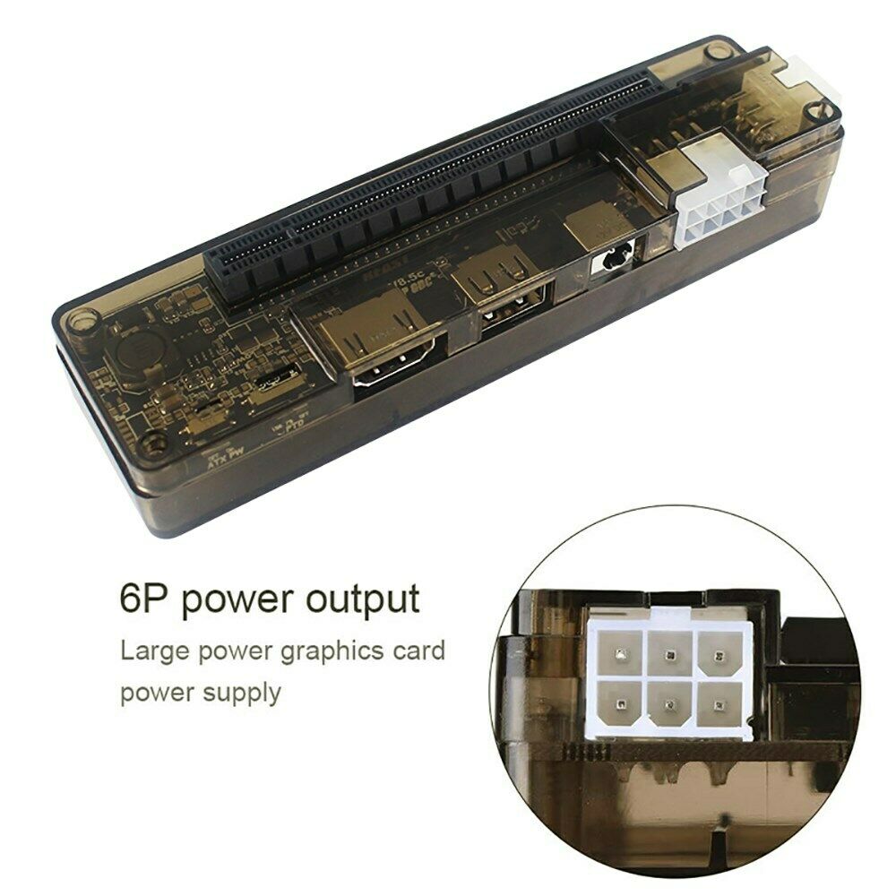 External Laptop Graphics PCI E EXP GDC Video Card Dock NGFF Notebook V8.5 BS5