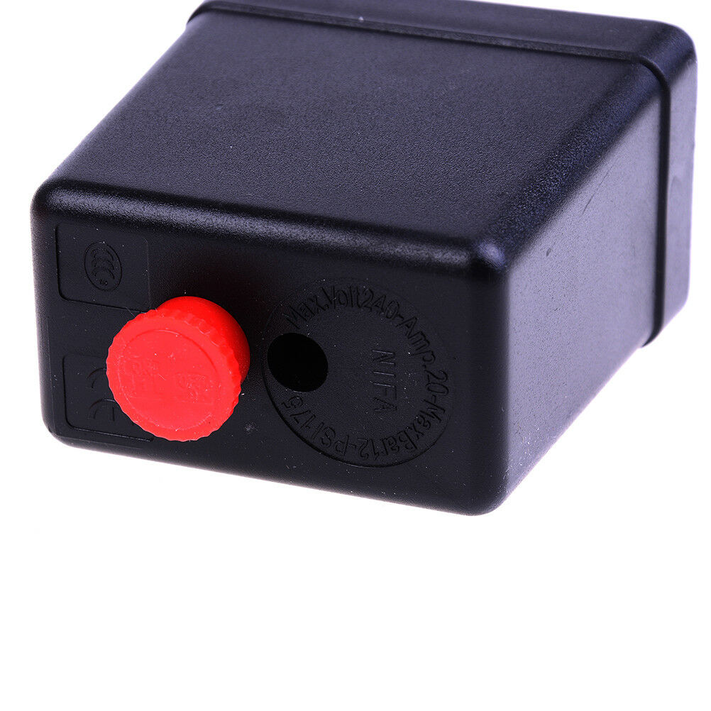Factory supply 220V air compressor pressure control switch valve plastic shel KX