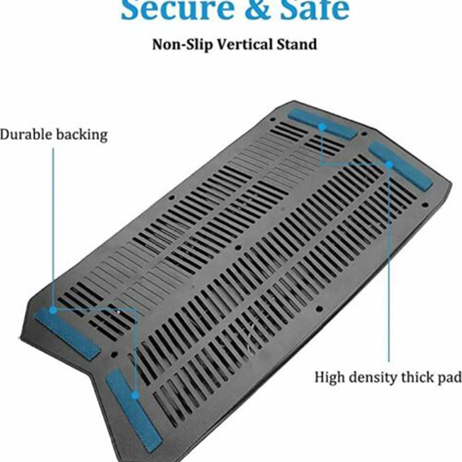 For PS5 DE/UHD Game Console Charging Stand Cooling Fan Disc Storage Rack Dock