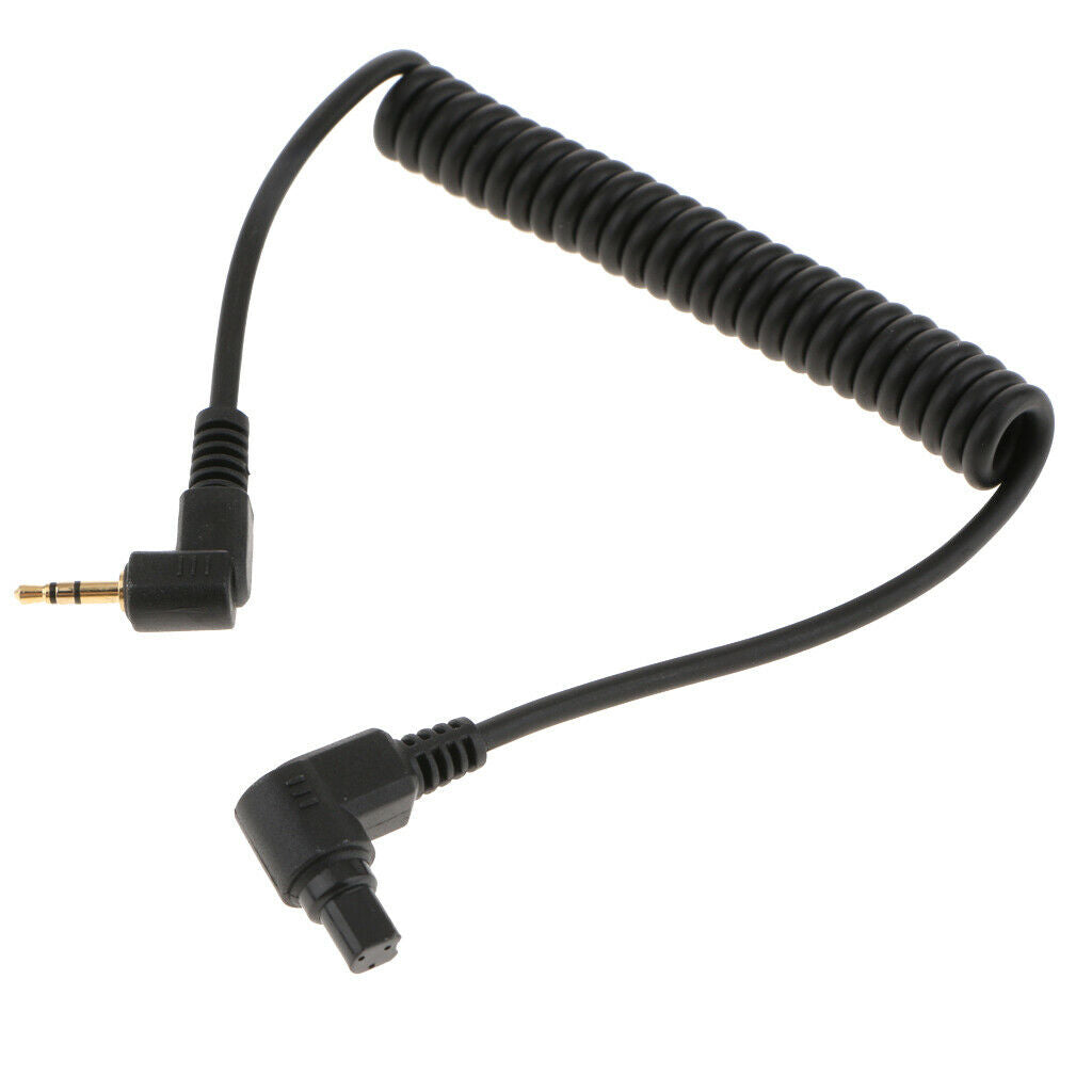 2X 2.5mm to RS 80N3 C3 Remote Switch Shutter Release Cable for EOS Camara