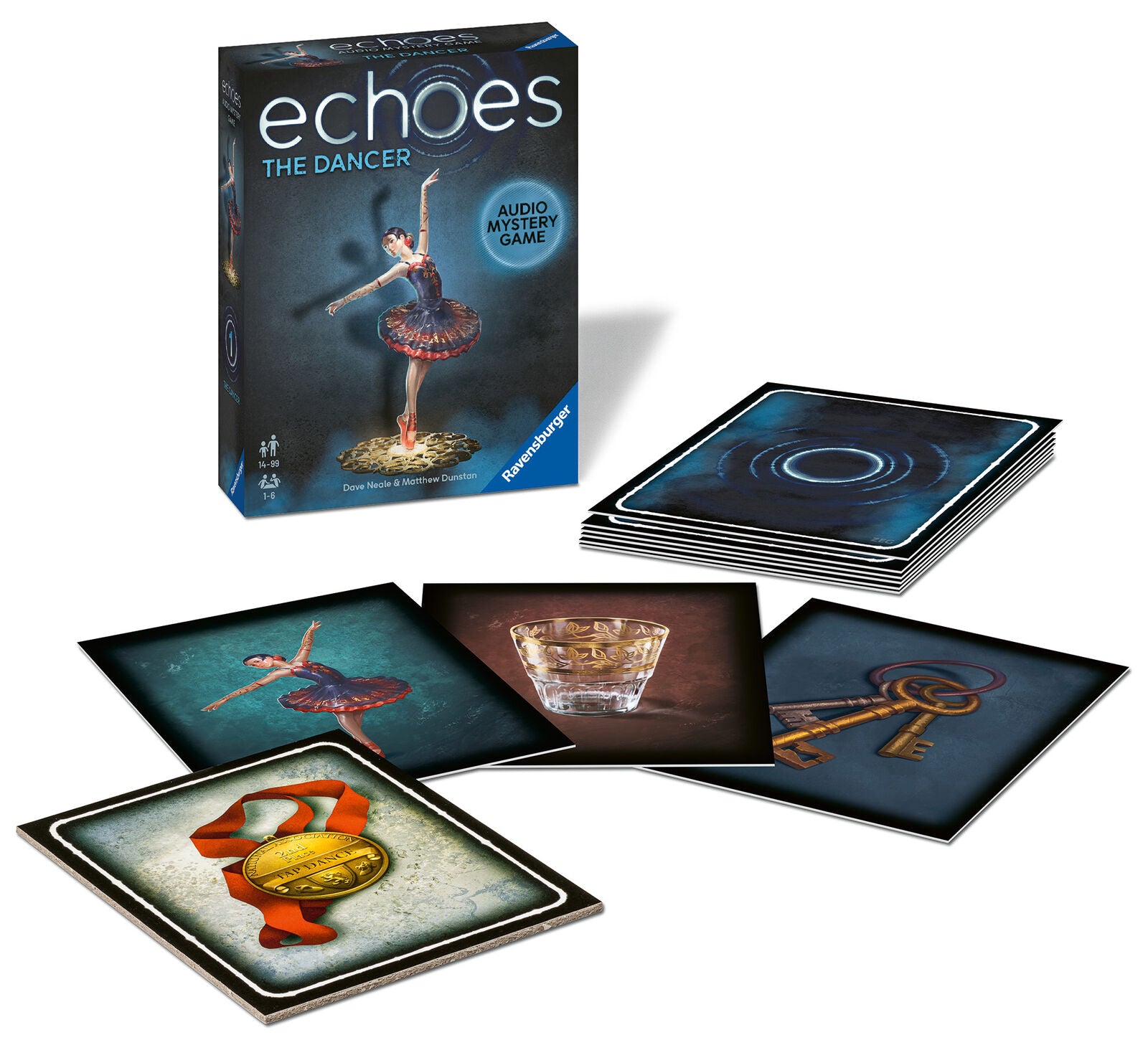 20813 Ravensburger Echoes Game: The Dancer Murder Mystery Strategy Game Age 14+