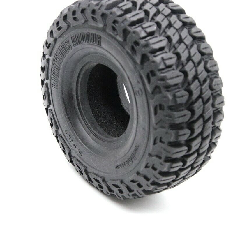 2PCS Climbing Car 1.9 Inch Rubber 127mm Tire Belt Sponge Inner Tires for SCX10A8