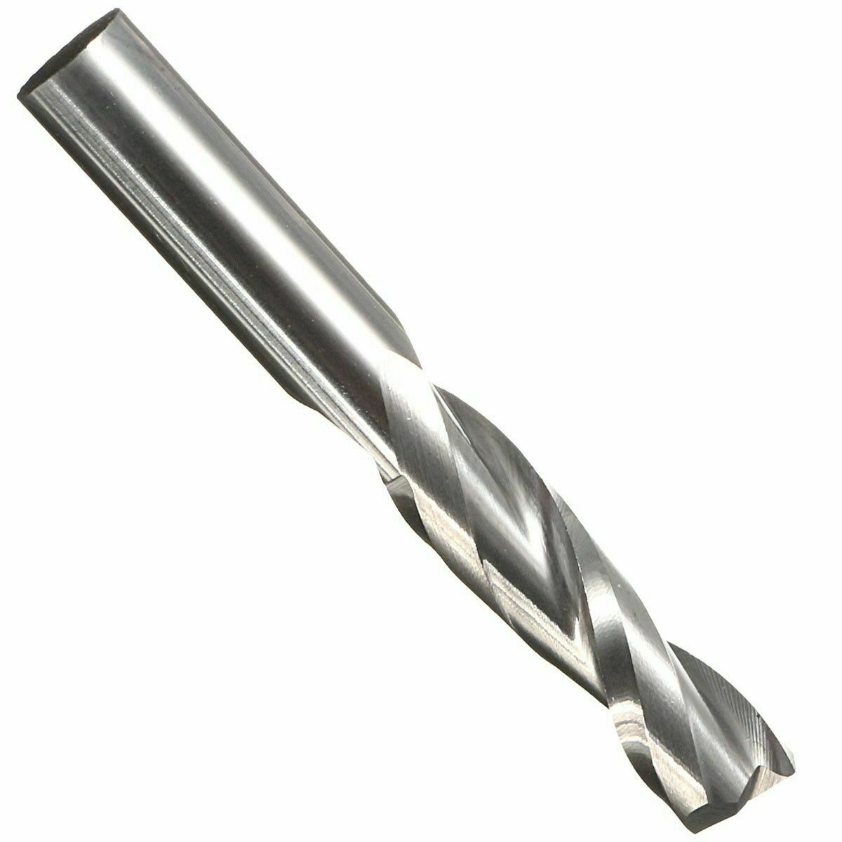 Double Flute Carbide Spiral Cutter Wood CNC Router Bits 6mm 22mm Bits