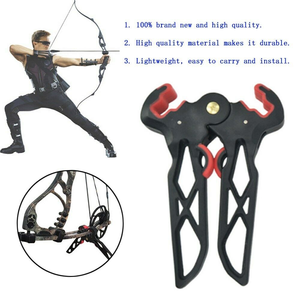 Short Compound Bow Stand Holder Legs Archery Target Shooting Bow Support BS5