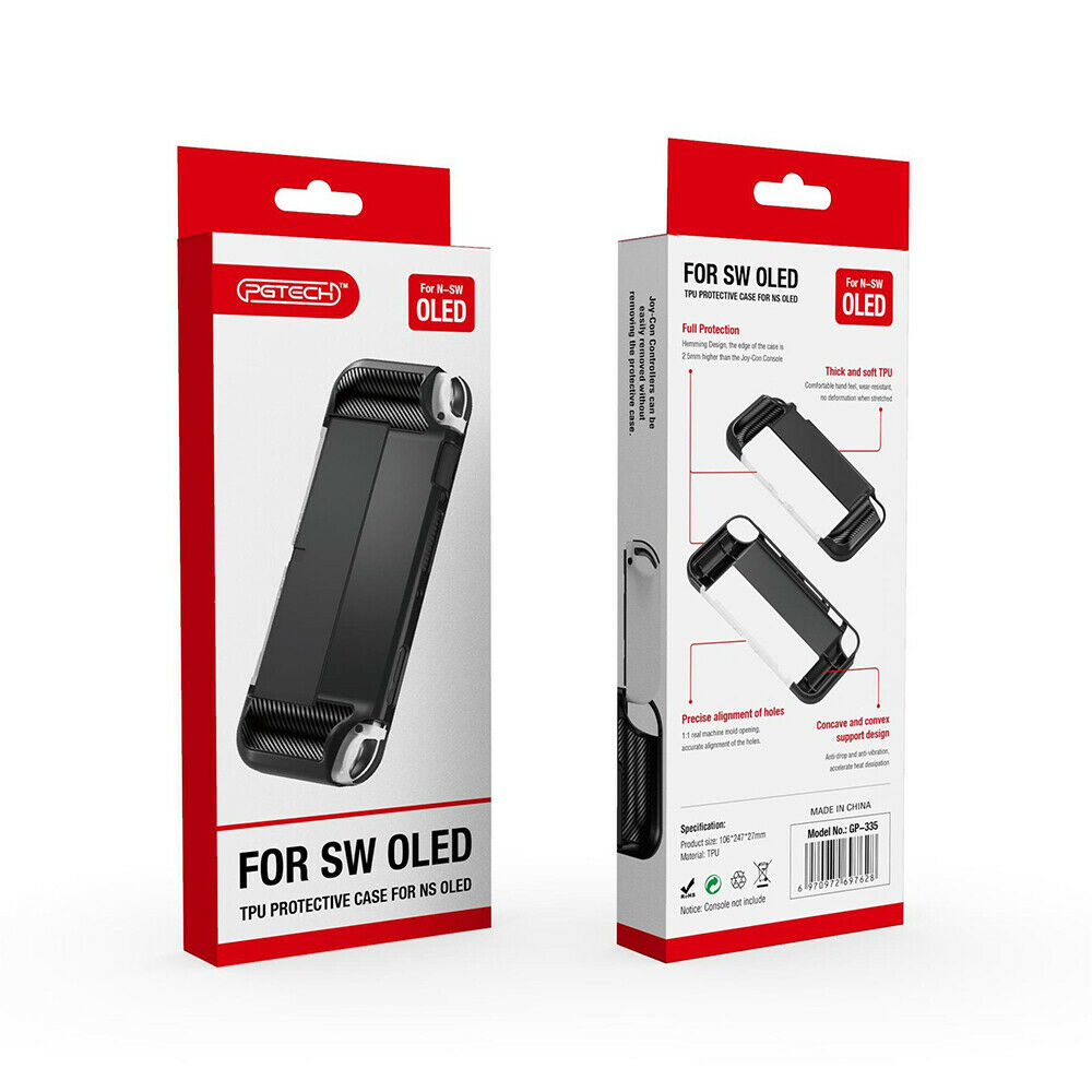 New For Switch Oled Case TPU Cover Soft Rubber Protective Shell Case Accessories