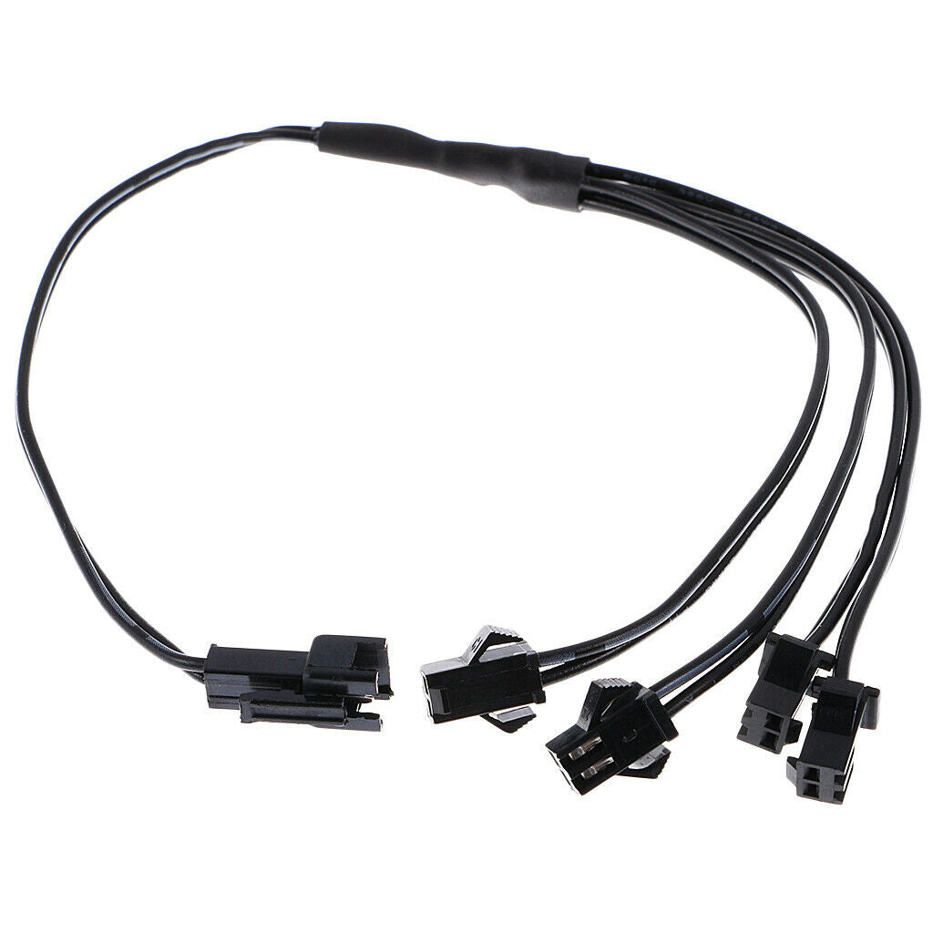 Set Of 2, 4 & 5 In 1 Splitter Cable For EL Wire Neon Strip Light
