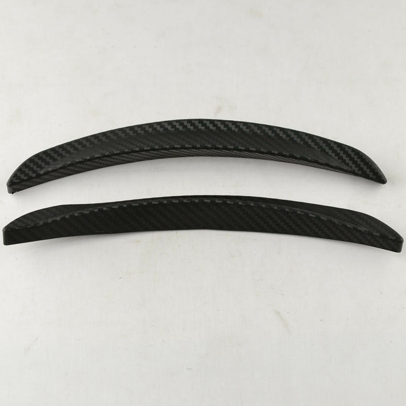 4x Carbon Fiber Fender Flares Arch-Wheel Eyebrows Protector Strip 25cm+32cm