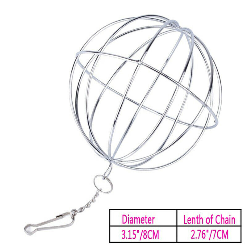 Pet Supplies Hay Manger Food Ball Stainless Steel Plating Grass Rack Ball