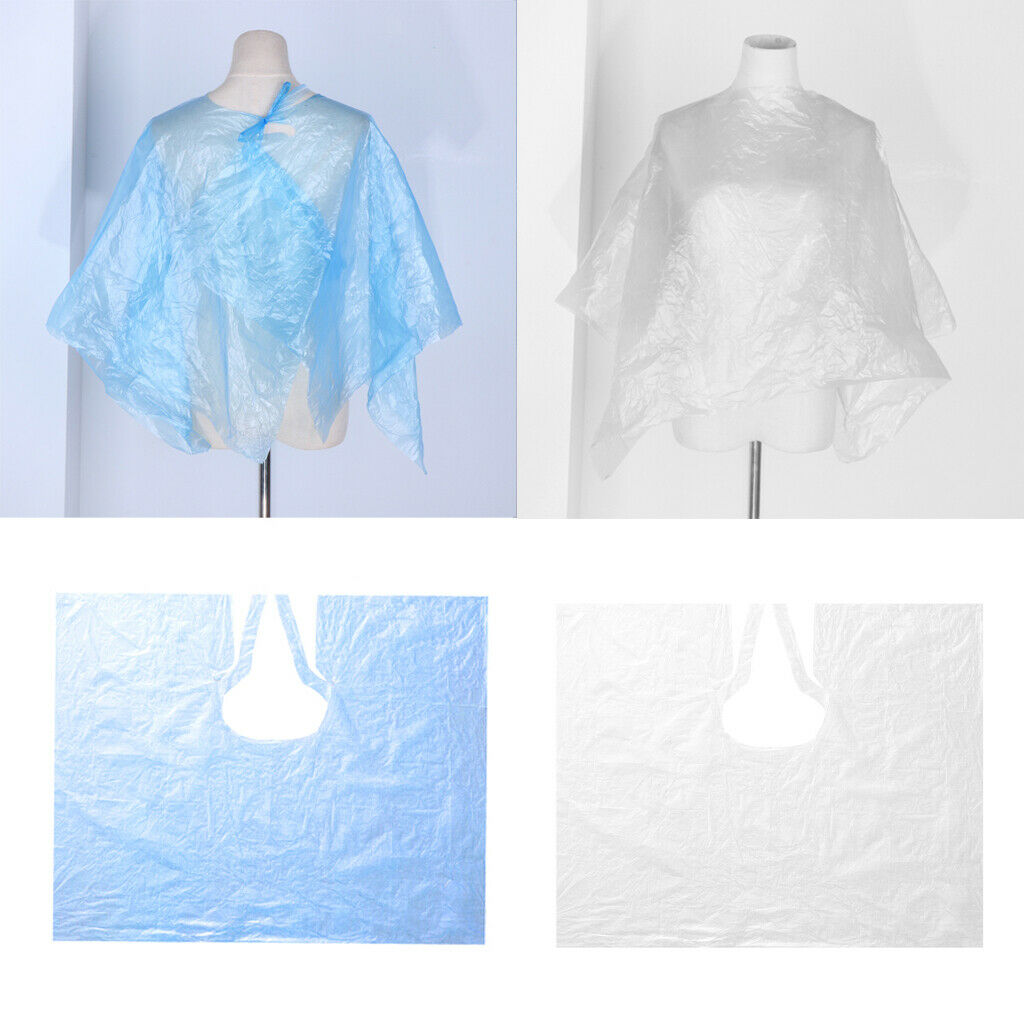 150x Disposable Hairdressing Capes Home Hair Styling Apron Cloth Salon Tool