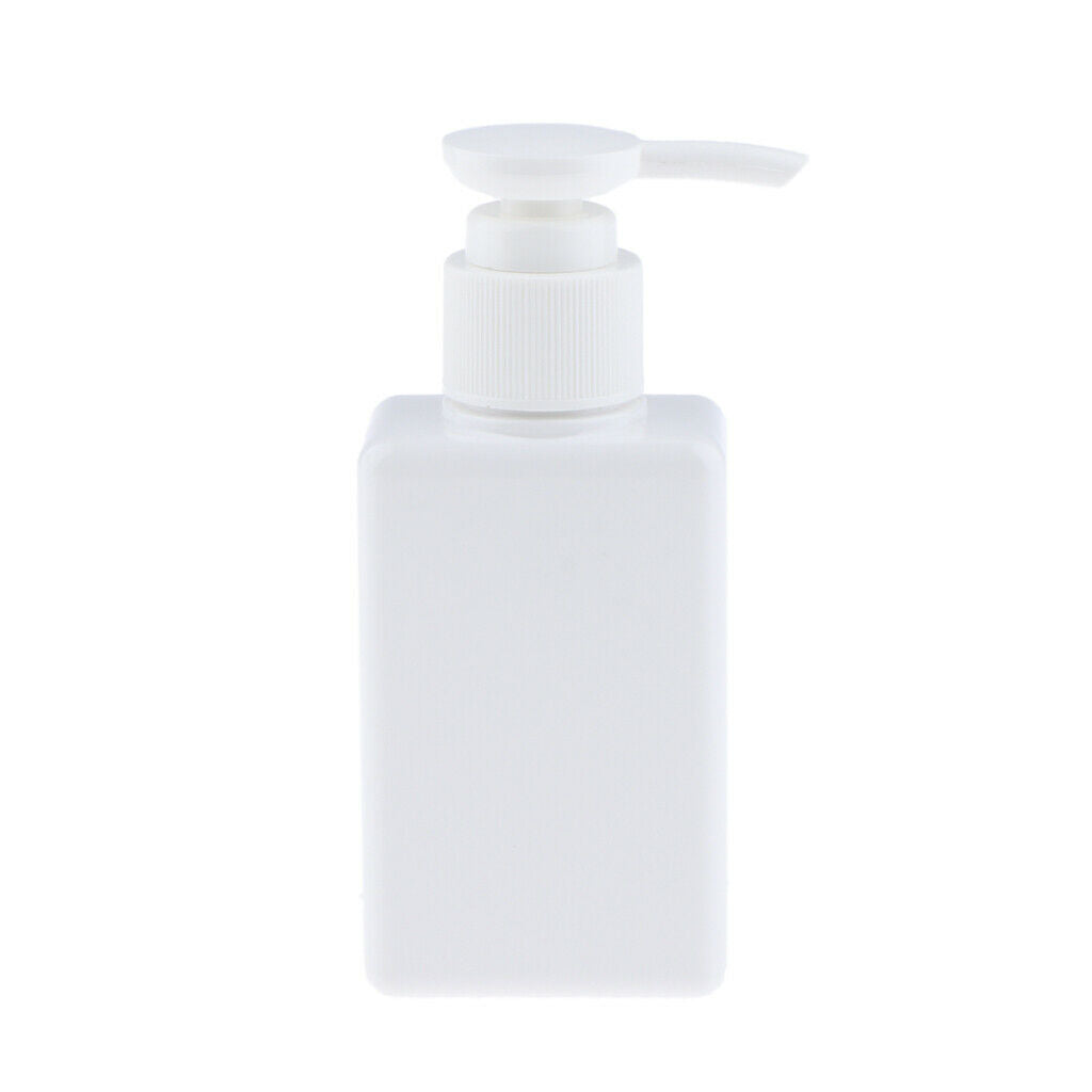 2Pcs PETG Lotions Shampoo Body Wash Soap Cosmetics Plastic Pump Bottle 100ml