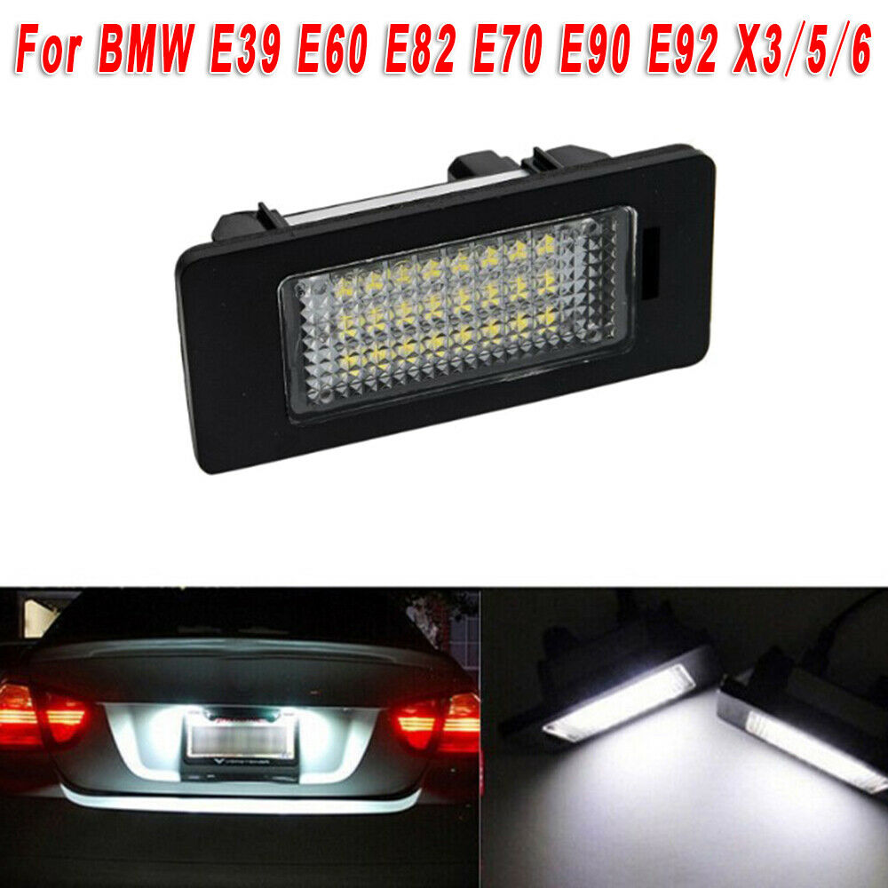 Error Free LED License Plate Light For BMW 135i 325i 328i 335i 528i 535i X3 X5