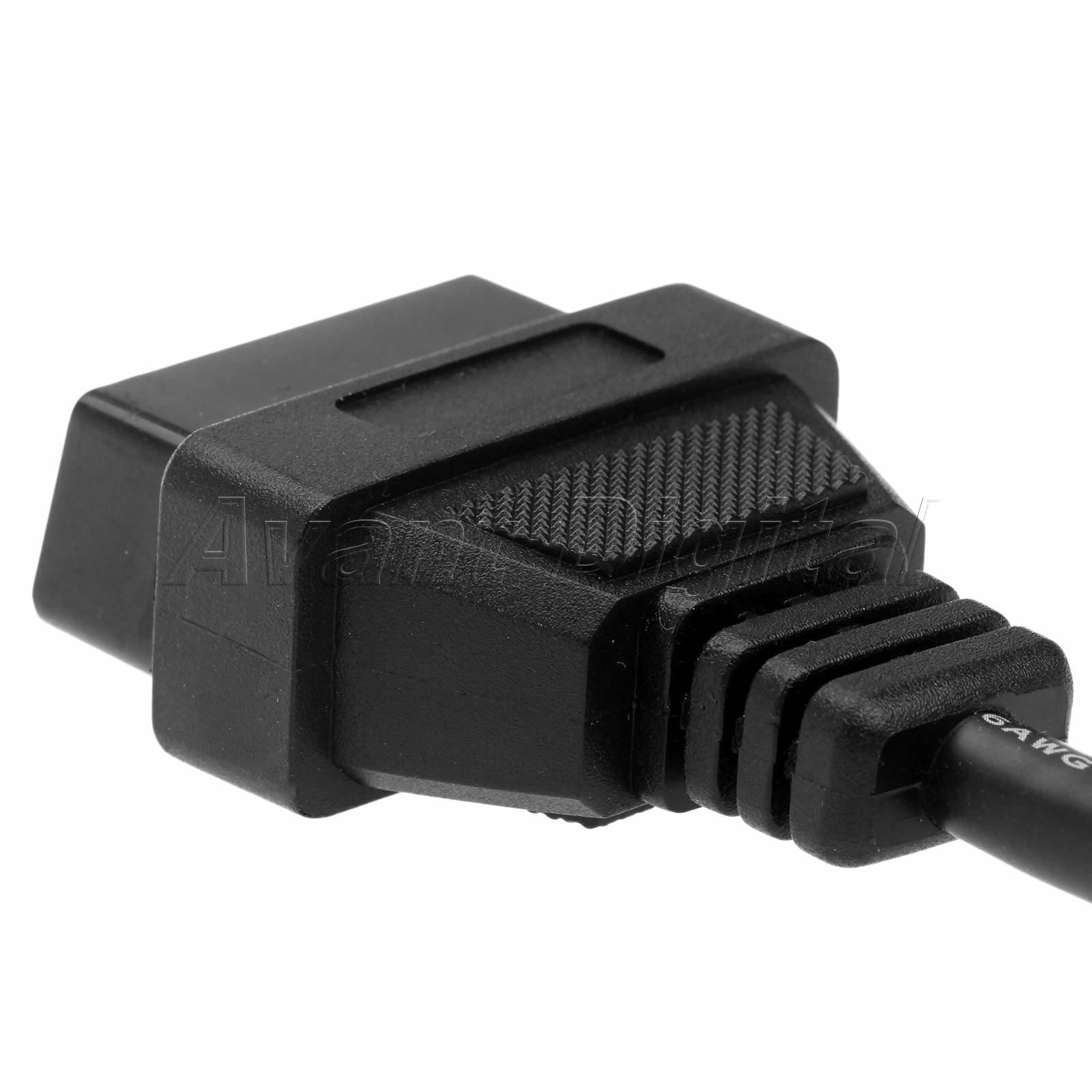 Wholesale 16 Pin Female OBD2 OBD-II Female Extension Connector Diagnostic Cable