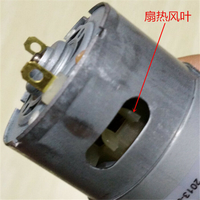 ZGA37RH DC 12V 400RPM 6mmx15mm Shaft 37mm Diameter DC Geared Motor