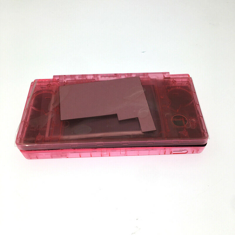 Clear pink Full Housing Shell Case Repair Part Replacement for Nintendo DSi NDSI