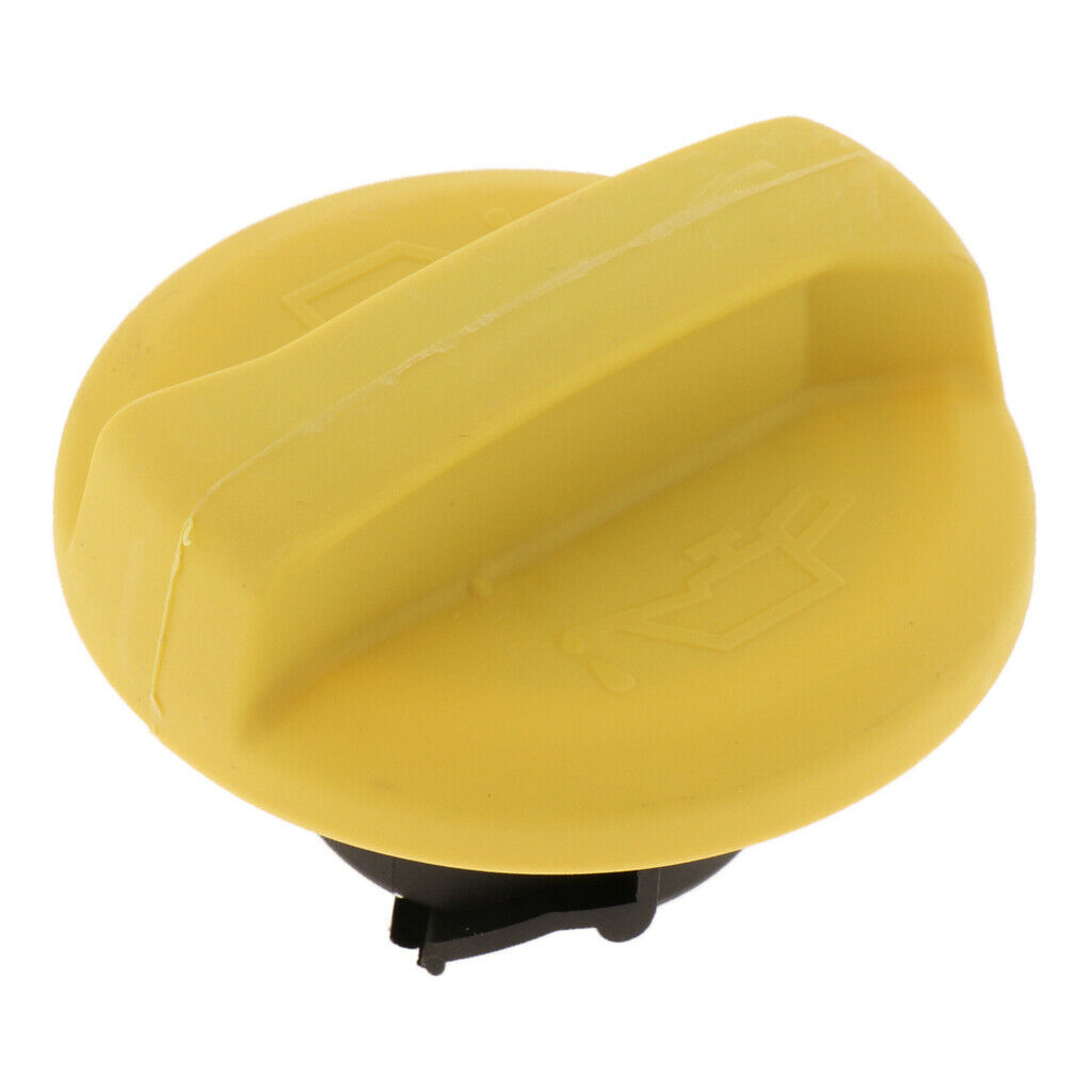 Engine Oil Gas Lid Tank Door Cover Yellow for Vauxhall Astra Tigra Zafira Meriva