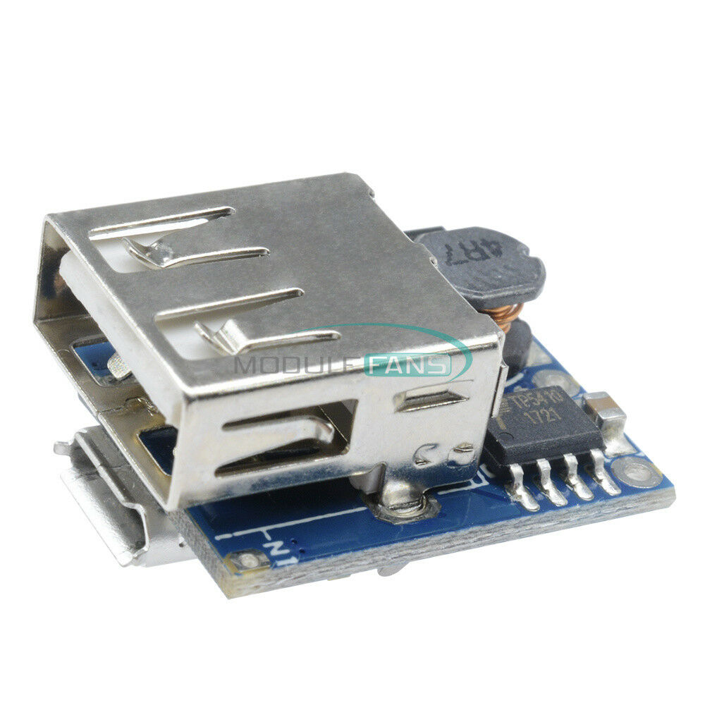 5V 18650 Lithium Protection Board Power Boost Module Step Up Battery Charger