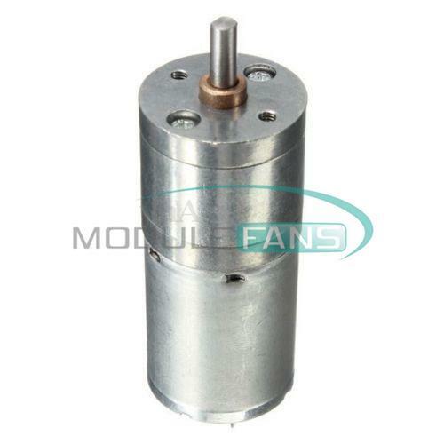 Motor Speed Reduction Gear Motor Electric 12V DC 60RPM Powerful Torque 25mm MF