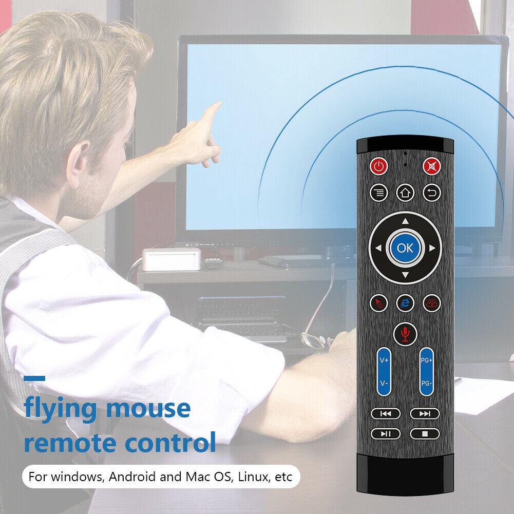 2.4G Universal Wireless Remote Control Air Mouse Gyro 22 Keys For Android TV Box