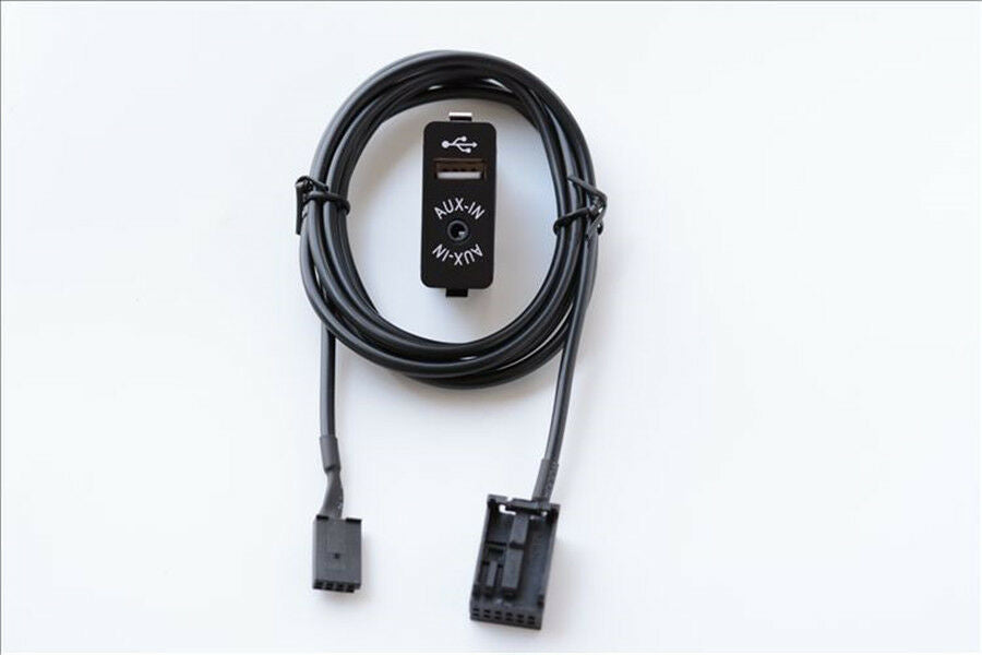 12 Pin  AUX USB Interface Port Panel For BMW E39 E53 X5 Z4 E85 E86 X3 E83