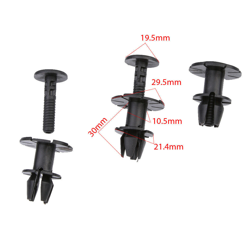 Plastic Side Finishing Clips Sill Skirt for  1 3 6