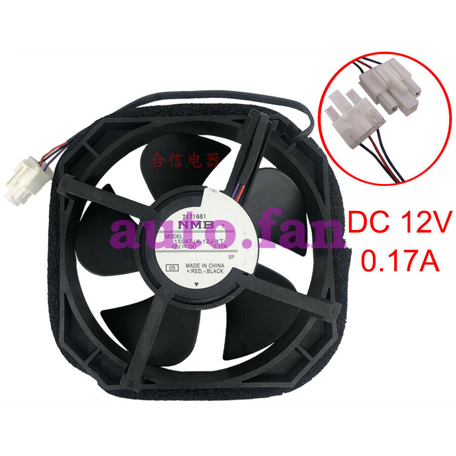 For new Refrigerator cooling fan motor NMB 15047JA-12J-YT
