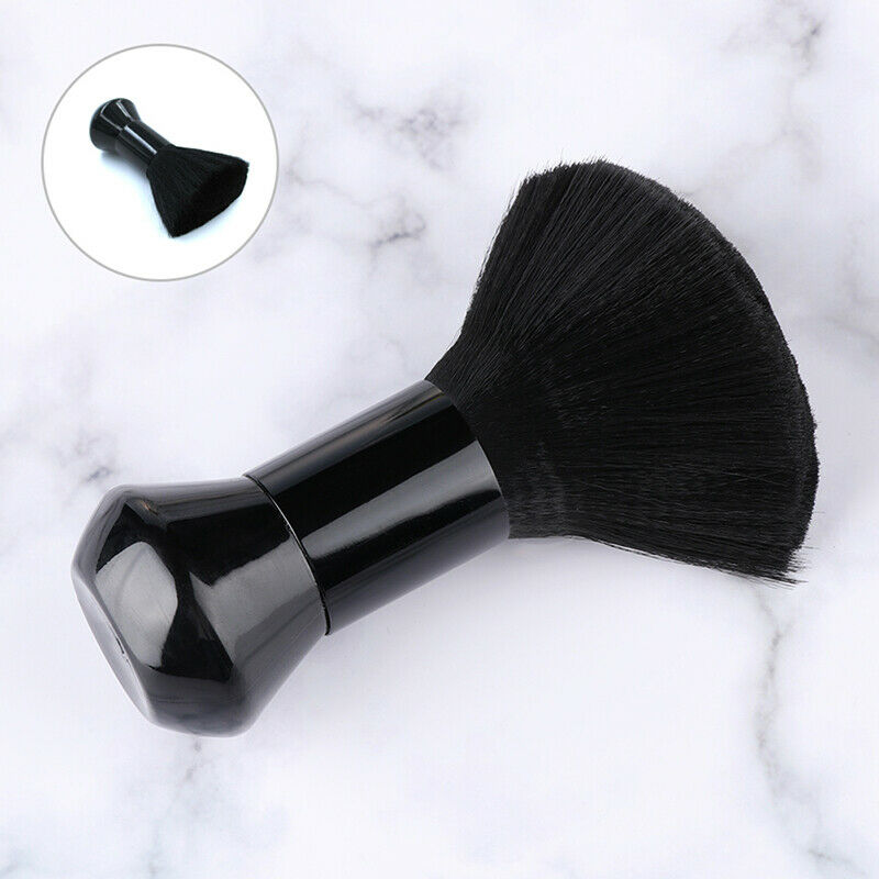1PC Soft Black Neck Face Duster Beard Brushes Barber Hair Cleaning Hairbr XC