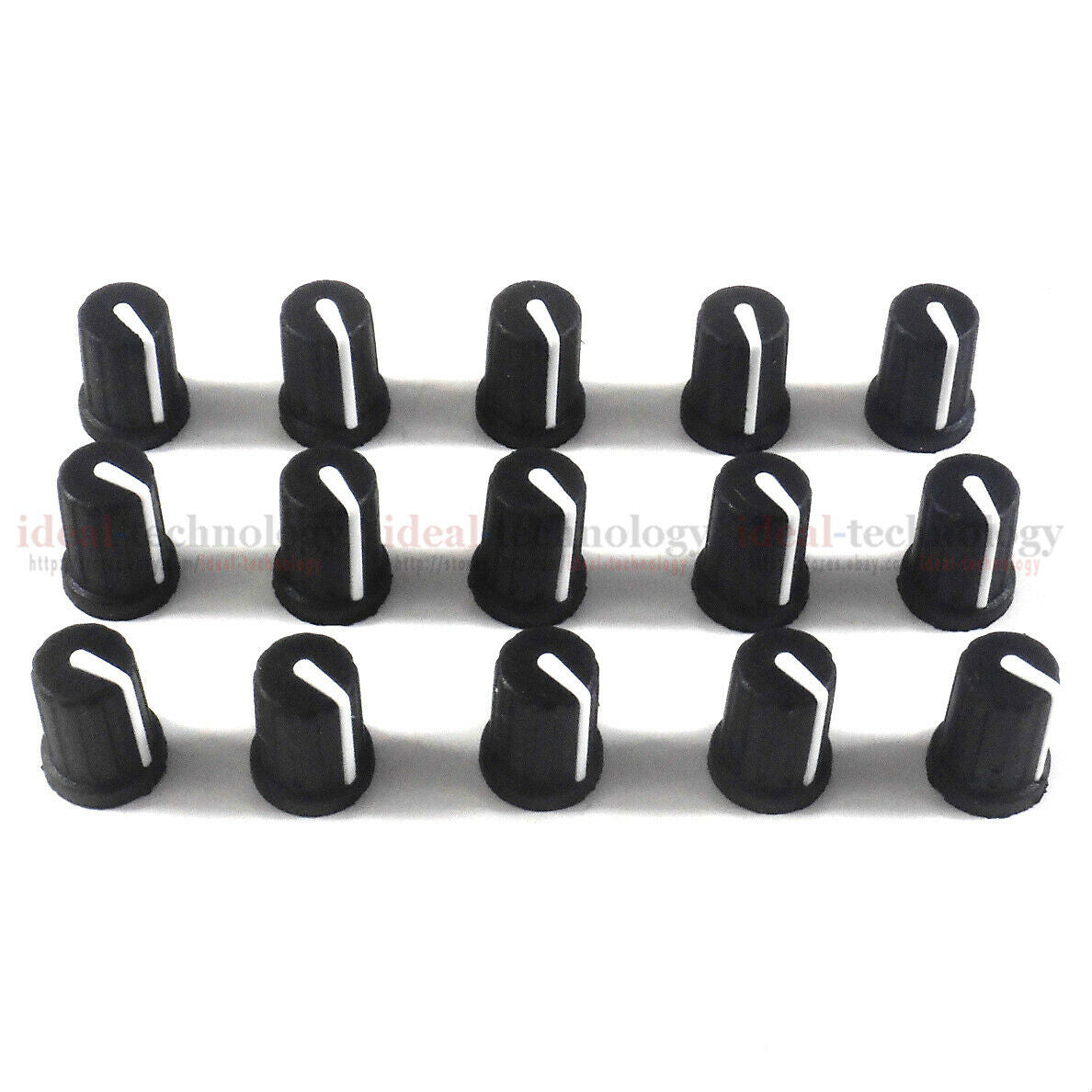 15PCS OEM Black knob For Pioneer TRIM DJM800, DJM900, DJM2000 spare part DAA1204