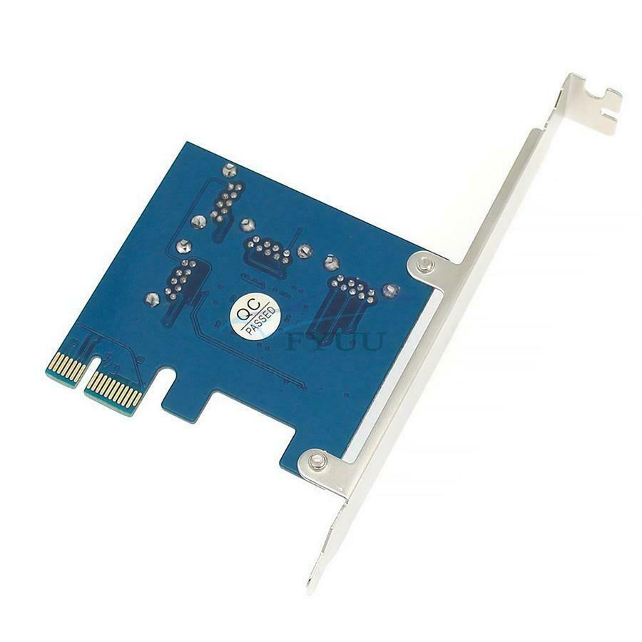 Support WINXP/WIN7/WIN8/WIN10 System PCI-E 1 To 4 USB 3.0 Port Expansion Cards