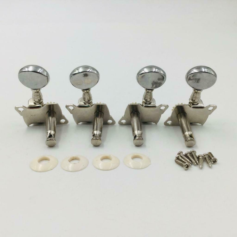 Pack of 4 Guitar Tuning Pegs Machine Head for 4-String Guitar Musical Instrument