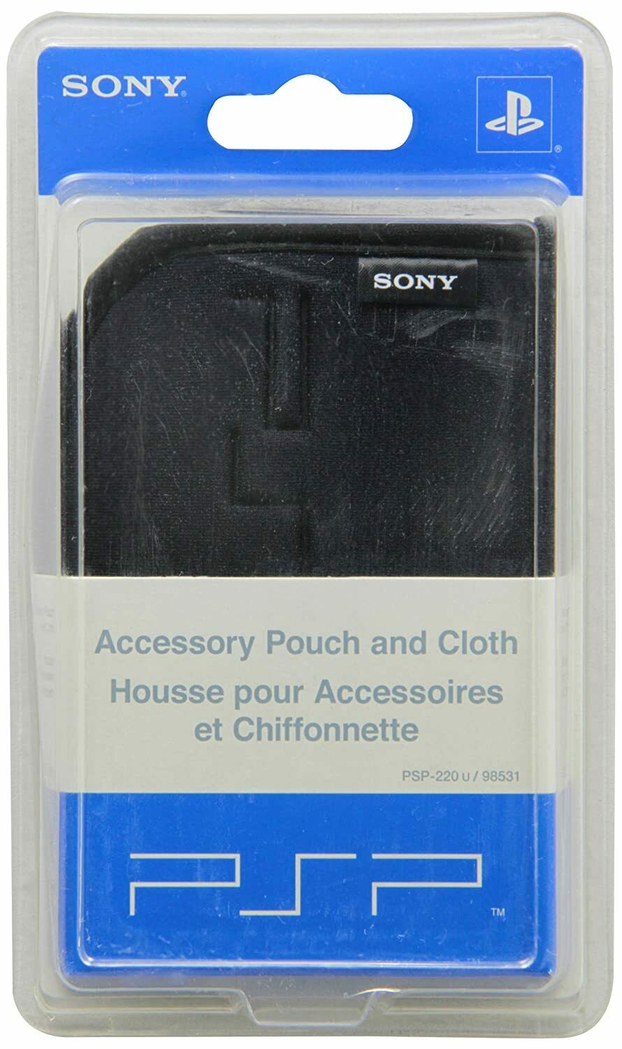 New OEM Sony Official PSP Accessory Carrying Case And Cloth