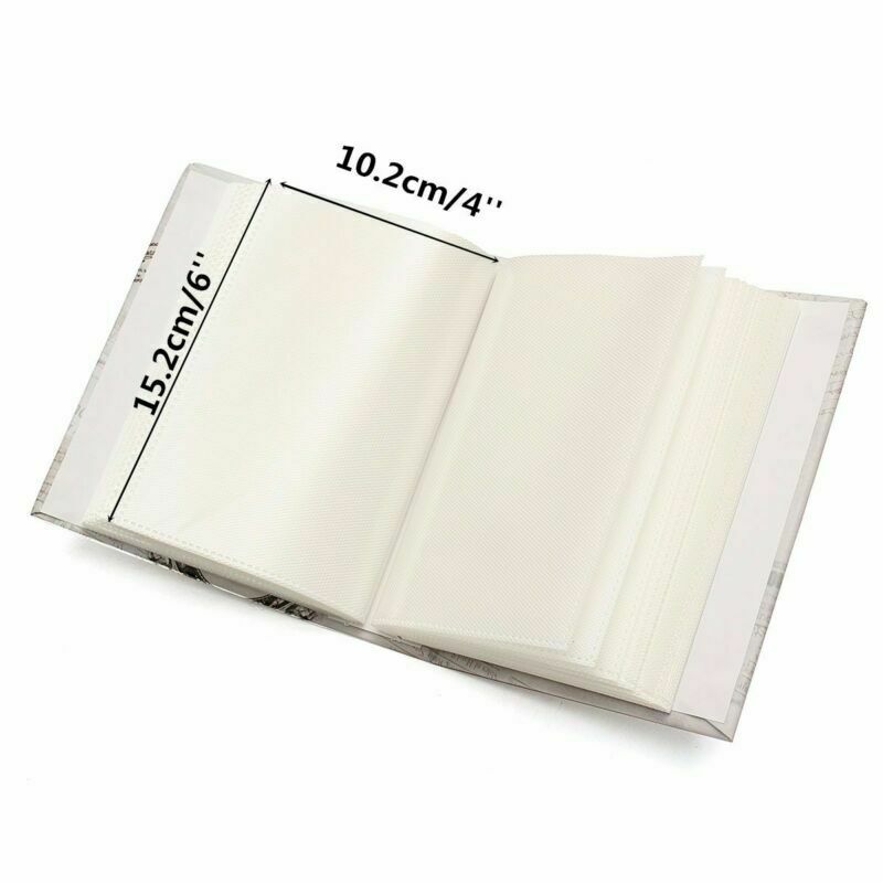 4"x 6" 100 Photos Album Storage Family Wedding Memory Picture Film Book Gifts