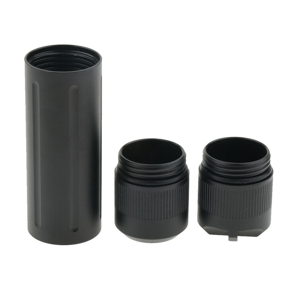 Aluminum Pill Holder Outdoor Sealed Waterproof Container Storage Leak Proof