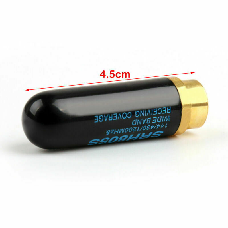 5xHarvest SRH-805 4.5cm Short DUSl Band Antenna SMA-Male For Yaesu ICOM Radio