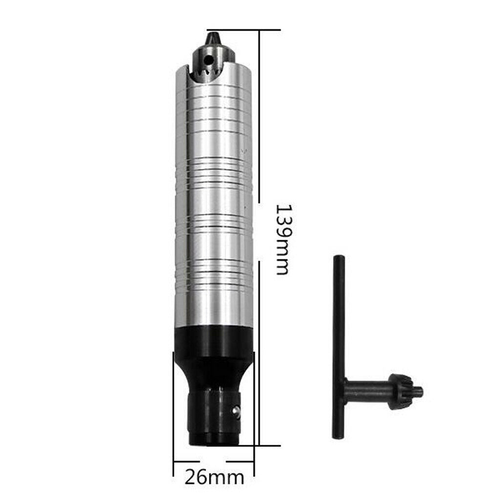 Rotary Grinder Tool Flexible Flex Shaft Fits + 0.3-4mm Handpiece +Key