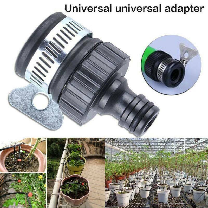 Tap To Garden Hose Pipe Connector Mixer For Kitchen Bath Tap Adapter Universal ~