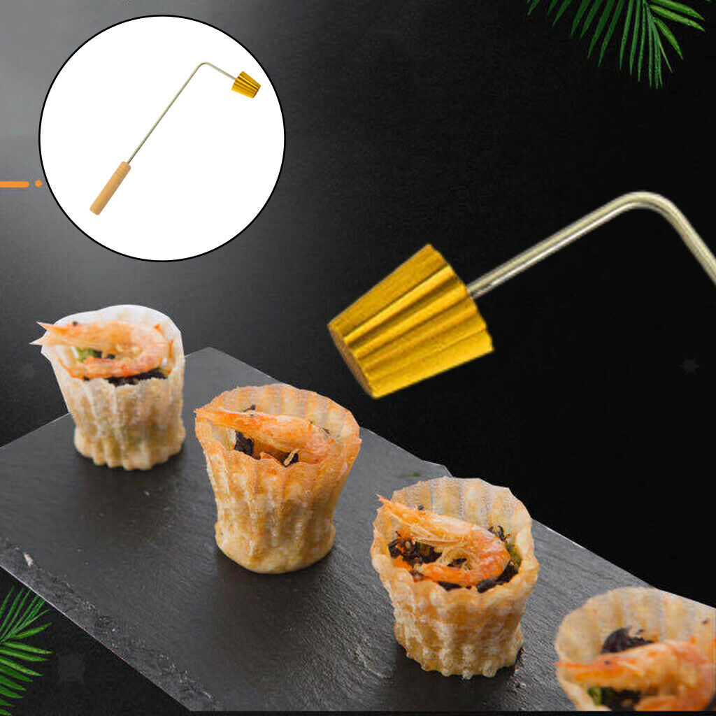 Traditional Pie Tee Maker Snack Mould Wood Handle Kitchen Tool Gadgets