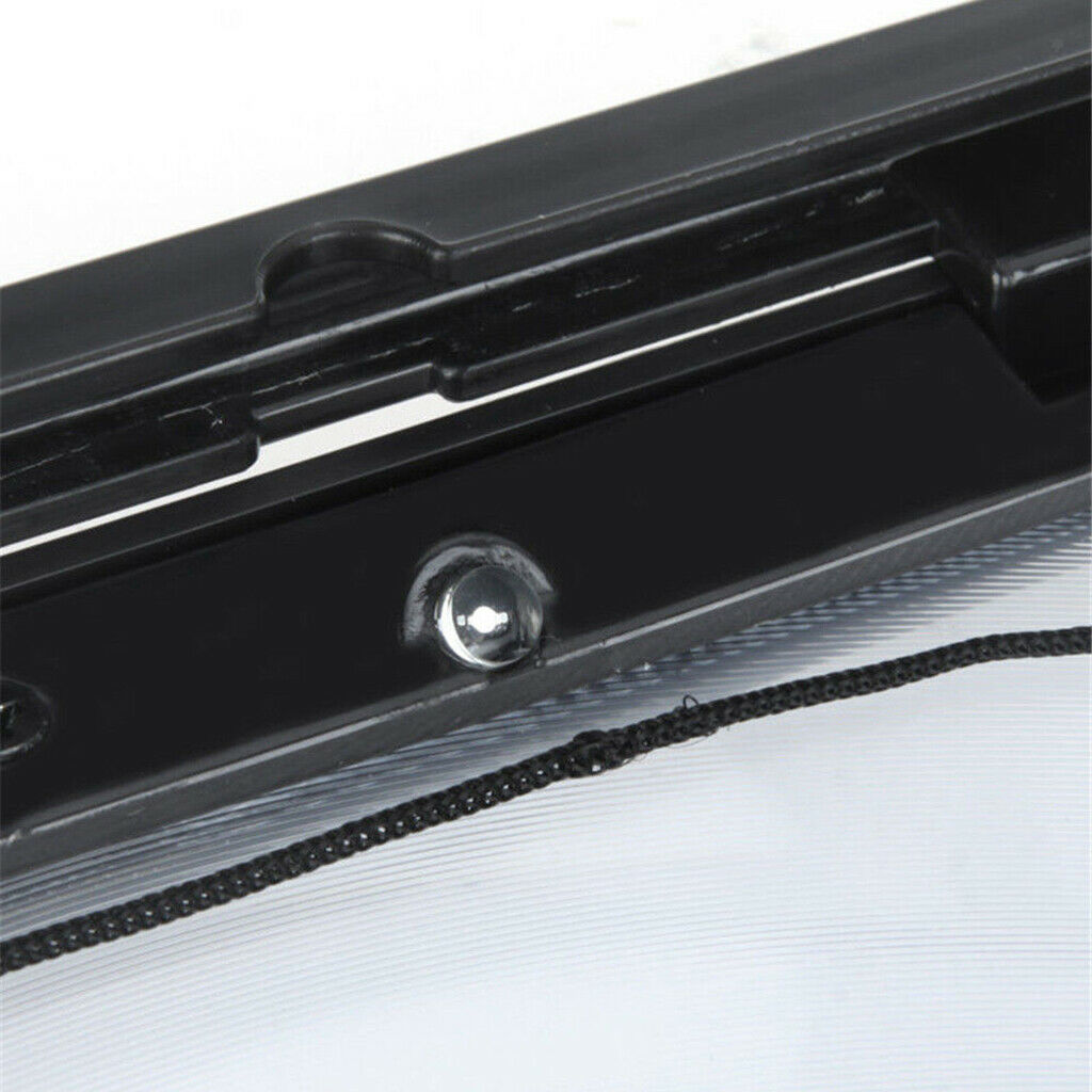 Full-page Triple Reading Magnifier with 4 LED Lights for Presbyopia