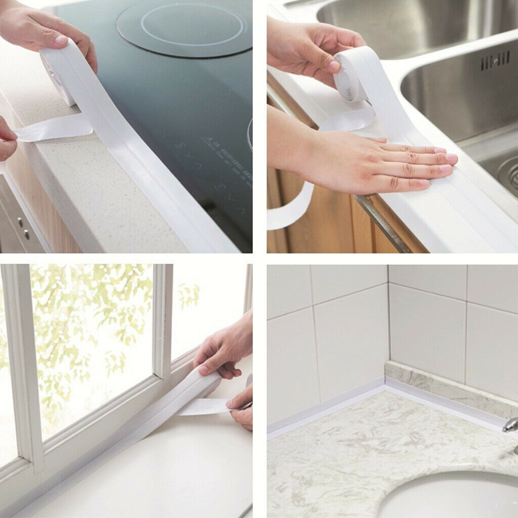 Wall Sealing Tape Waterproof Mold Proof Tape for Kitchen Bathroom Sink Basin