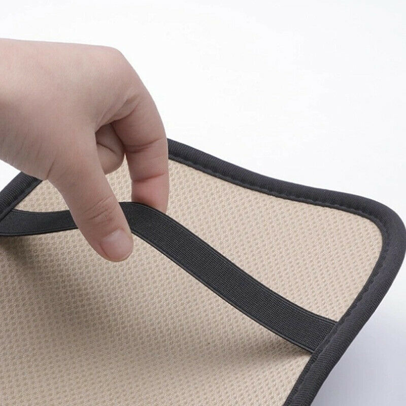 Car Ice Silk Central Armrest Box Pad Cushion Summer Breathable Cover 32.5*18.5cm