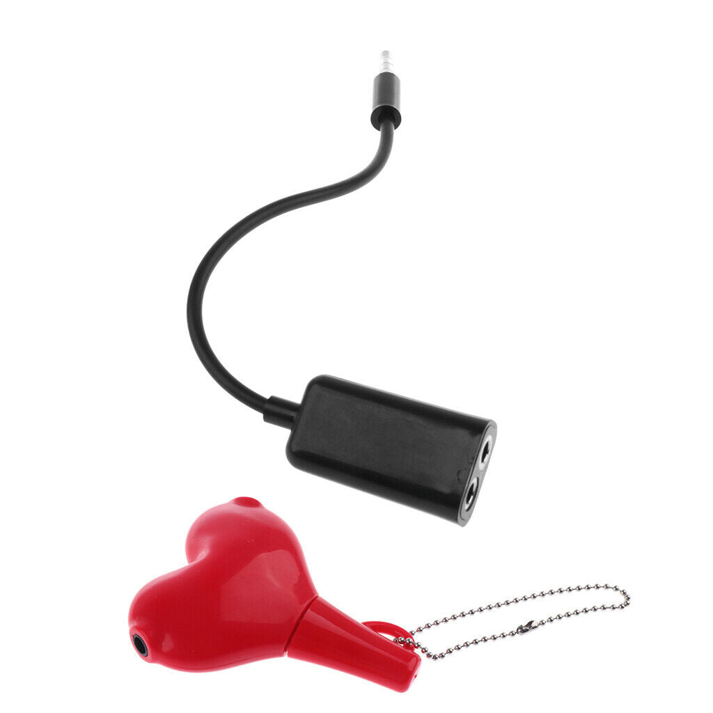 2x 3.5mm Stereo Audio Y Splitter Adapter For Stereo Speaker Mp3 Player