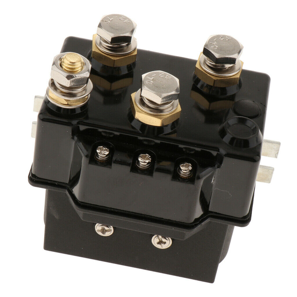 5000lb 12000lb Contactor Solenoid Winch Relay for ATV UTV Truck 24V 500A