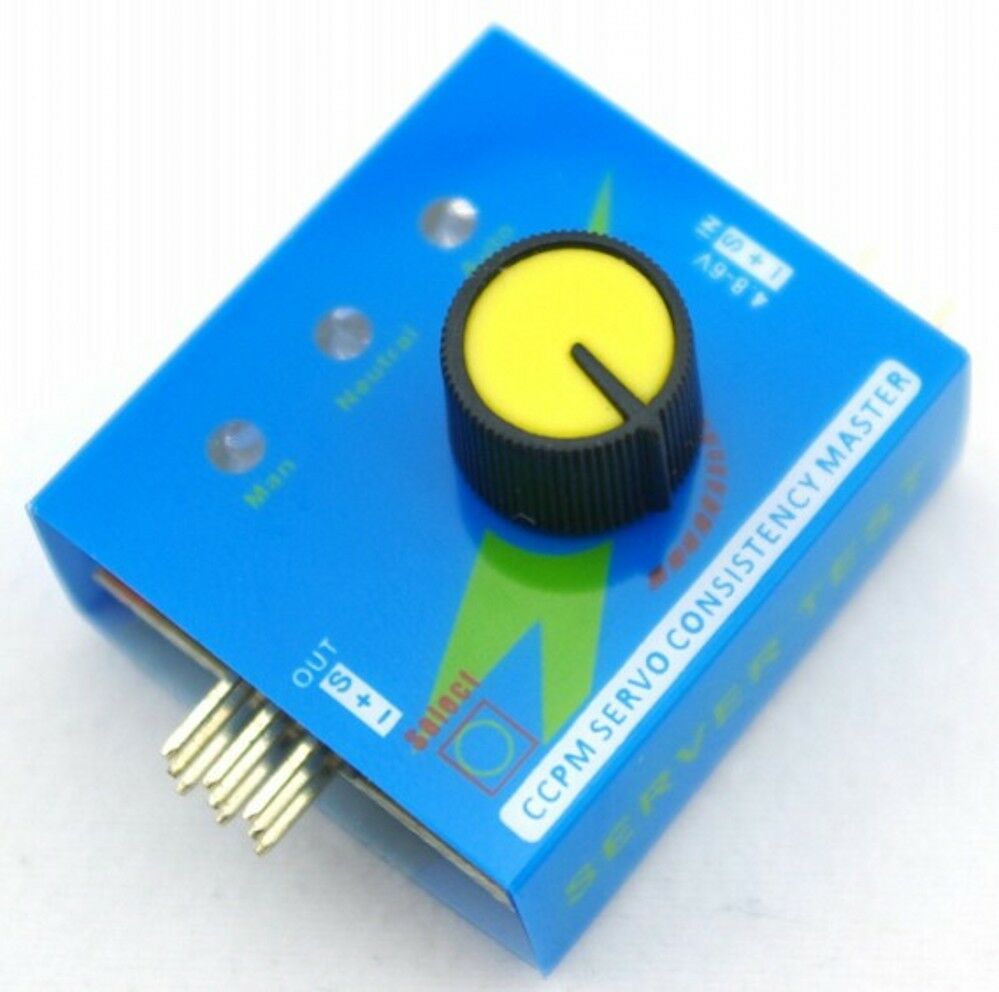 1pcs DC4.2V~6V Steering gear tester Brushless ESC tester Third gear HM tester